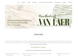 Houtbedrijf Van Laer Aanmaak website