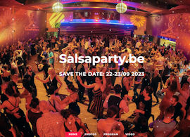 Salsaparty Aanmaak website